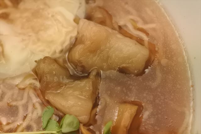 [画像がありません]夜食：夫くんがスープから作った細ちぢれ麺のラーメン（1月10日）