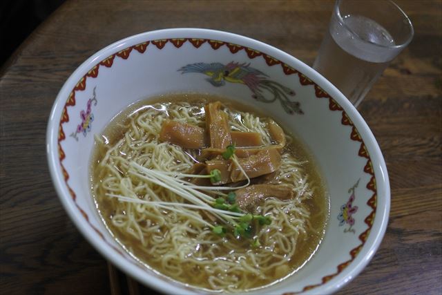 [画像がありません]中華そば。鍋の後のスープで作りました（7月9日）