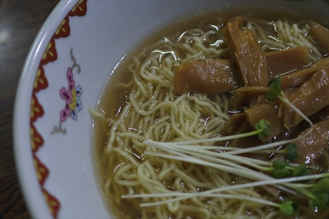 [画像がありません]中華そば。鍋の後のスープで作りました（7月9日）