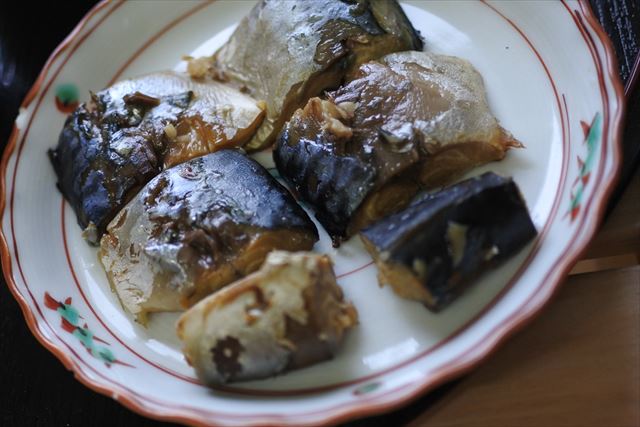 [画像がありません]和食の夕食。鯖缶の焼き魚（4月18日）