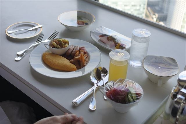 [画像がありません][旅行]ロイヤルパークホテル横浜の朝食（1月18日）