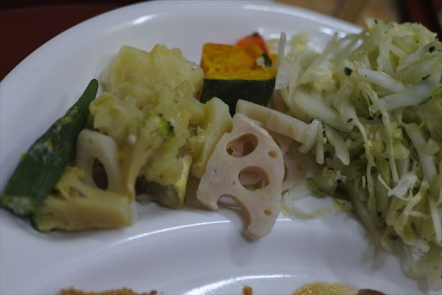 [画像がありません]ポークソテー、温野菜、キャベツのサラダ（2月10日）