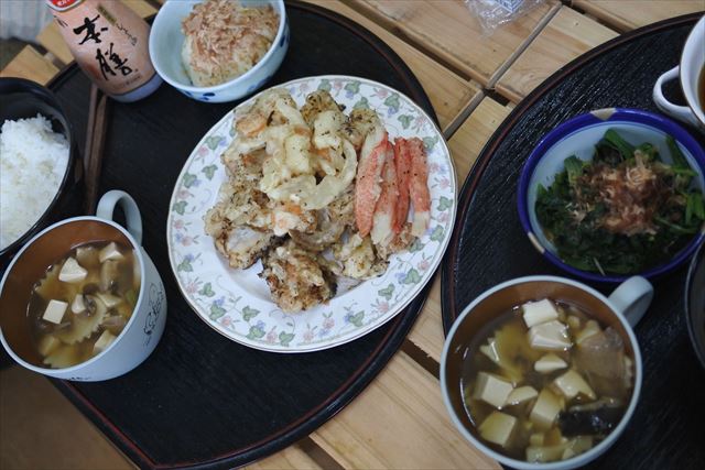[画像がありません]天ぷら揚げました。どんぶりにします（2月20日）
