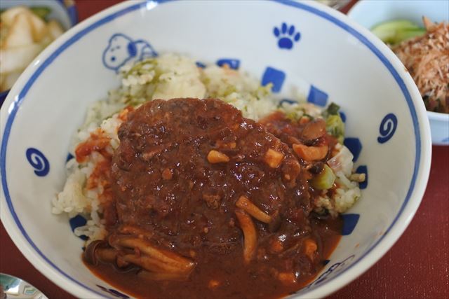 [画像がありません]バターライスとハンバーグ。今日も美味しいごはんをありがとう（2月26日）