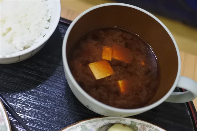 [画像がありません]天ぷらとお味噌汁です（9月16日）