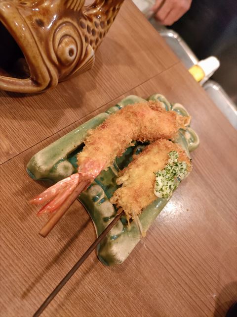 [画像がありません]横浜旅行：馬車道の銀座磯むら。串揚げ食べた（11月30日）