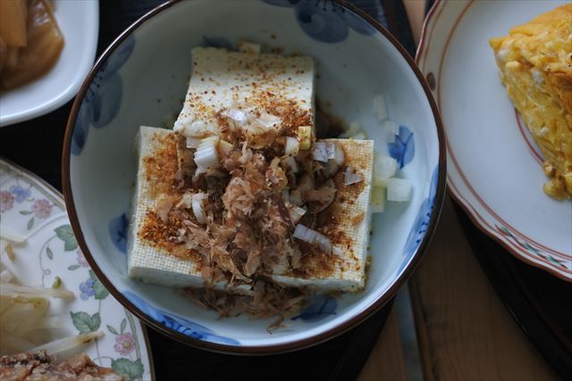 [画像がありません]鶏のから揚げと玉子焼きの夕食（1月24日）