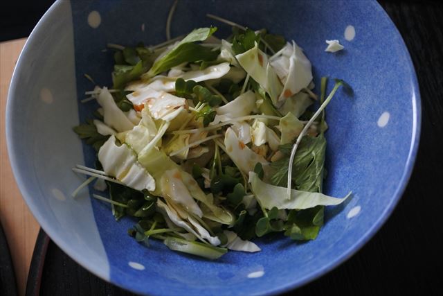 [画像がありません]鶏のから揚げと白菜煮（1月29日）