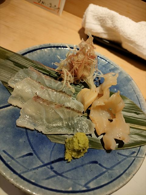 [画像がありません]横浜旅行。野毛の松風さんでお寿司（2月8日）
