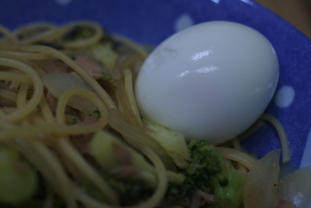 [画像がありません]夜食は夫のリクエストでツナパスタ（4月5日）