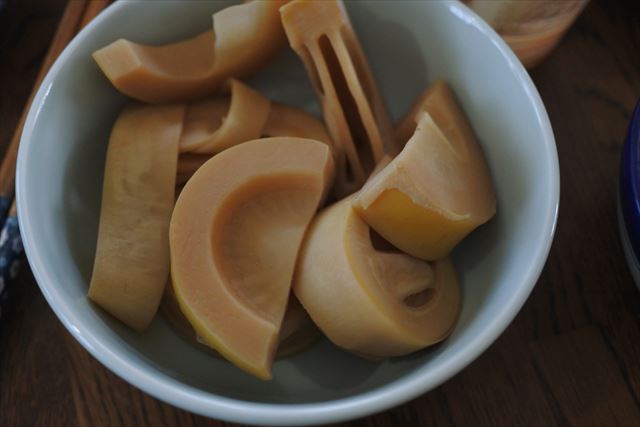 [画像がありません]筍、じゃがいも、豆腐。ヘルシーな夕食です（4月14日）