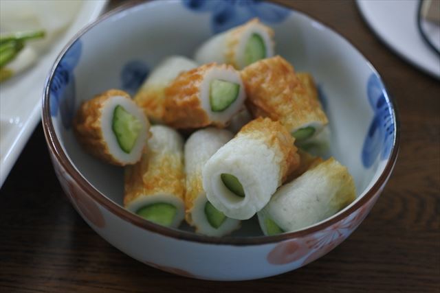 [画像がありません]鶏の照り焼きと葡萄の芽の天ぷら（5月2日）