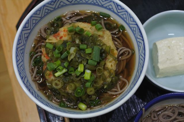 [画像がありません]夜食に納豆そば（5月8日）