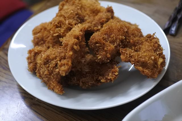 [画像がありません]ミニかつ、煮卵などの夕食（5月13日）