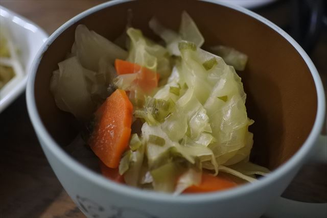 [画像がありません]ミニかつ、煮卵などの夕食（5月13日）