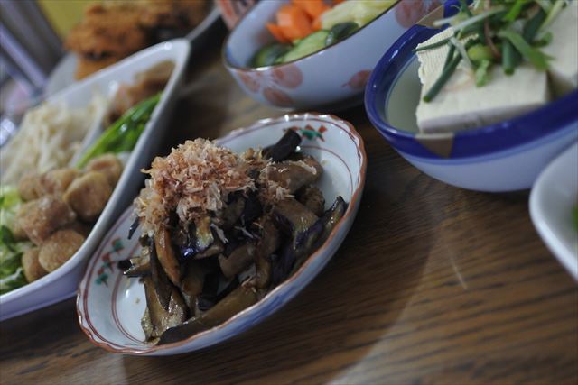 [画像がありません]茄子焼きは夫の好物です（5月22日）