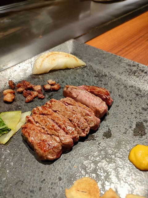 [画像がありません]横浜旅行。関内の知喜多亭で鉄板焼きのランチ（5月28日）