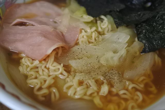 [画像がありません]夜食はラーメン（5月30日）