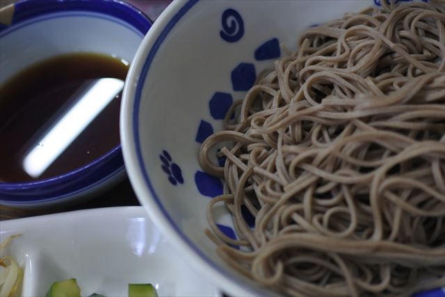 [画像がありません]とろろそばの夕食（6月7日）