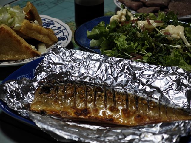 [画像がありません]飛騨高山滞在：さばの塩焼きなど（7月10日）