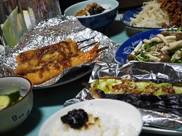 [画像がありません]飛騨高山滞在：さぼてんで串カツ買った（7月11日）