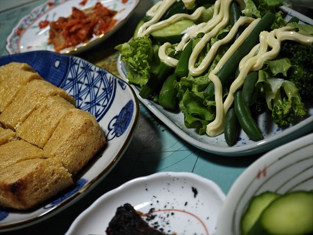 [画像がありません]飛騨高山：お惣菜祭り。揚げが美味しかった（7月12日）